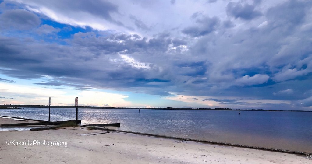 Storm clouds at Pine Island