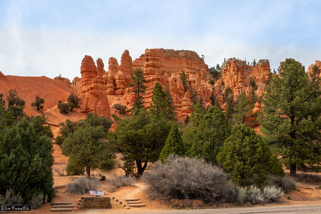 Inside Red Canyon, Utah