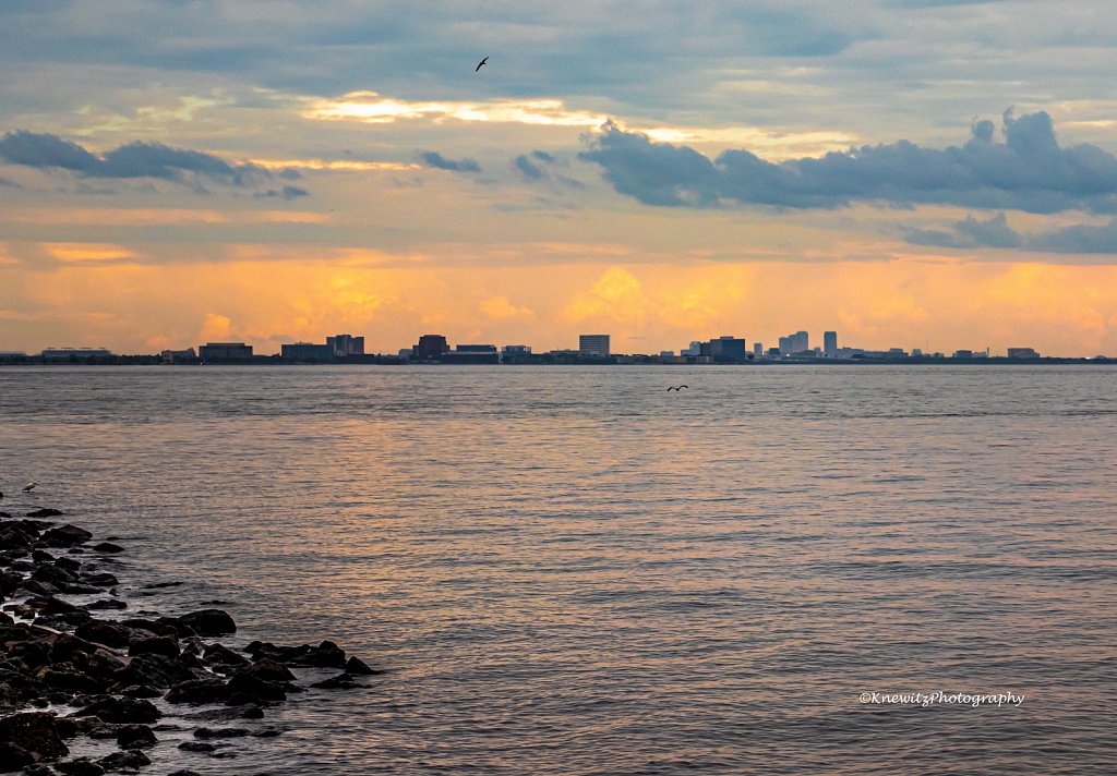 Tampa Bay Sunset Light